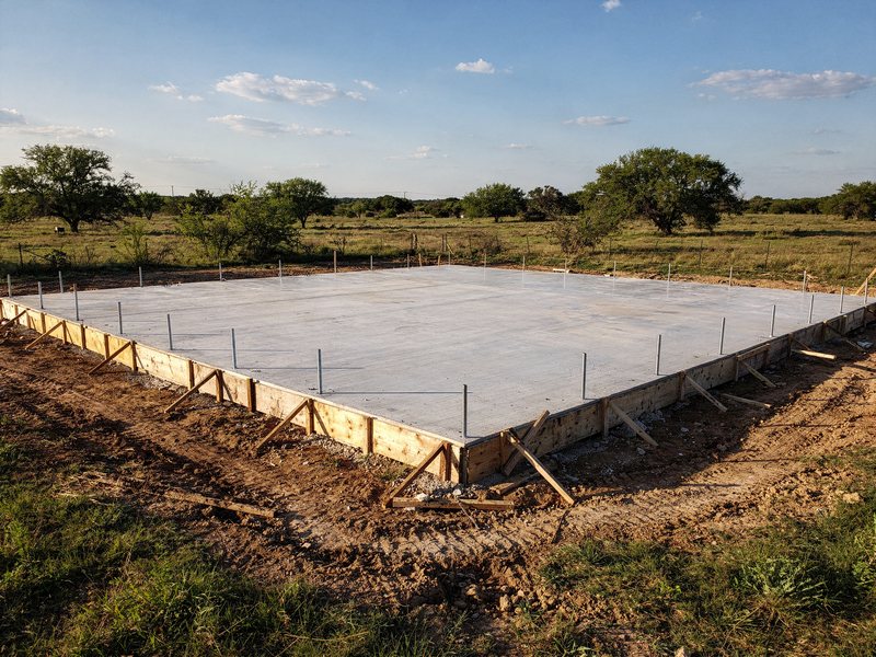 40x80 Concrete Slab Pour, San Antonio TX